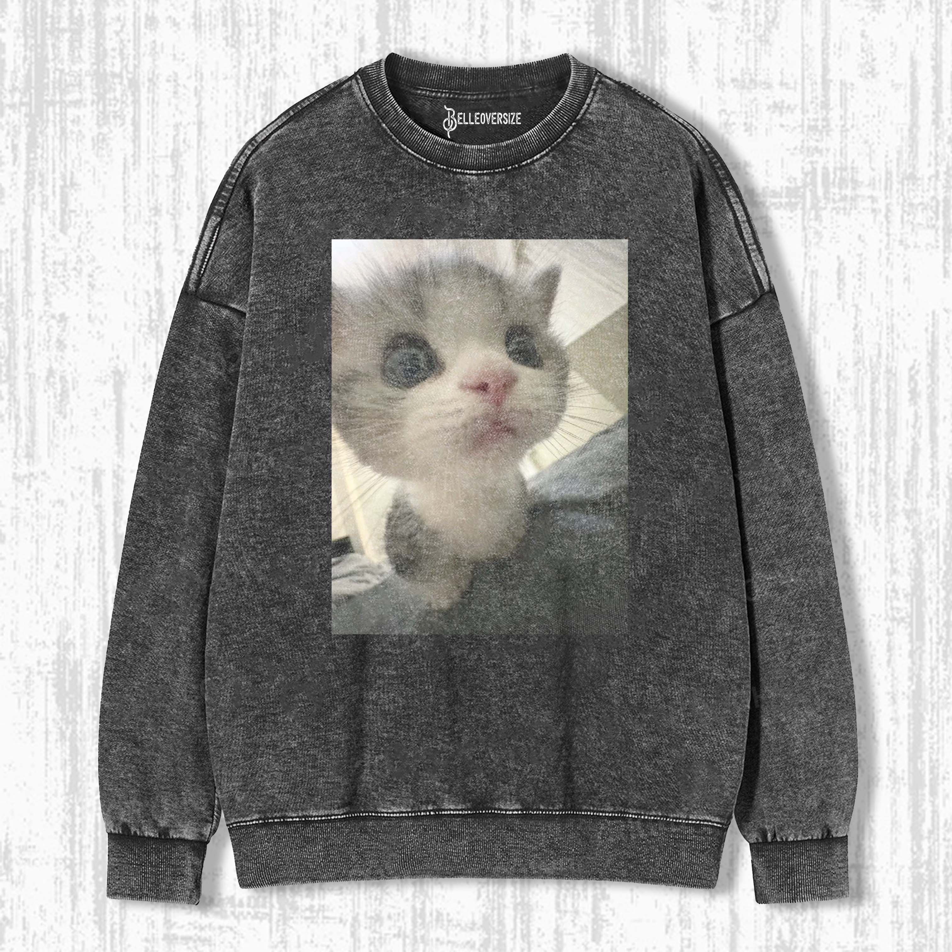 WACKY CAT SWEATSHIRTS